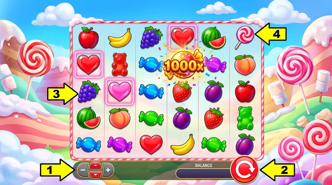 Sweet Bonanza: Prêmios Doces e Diversão Garantida!