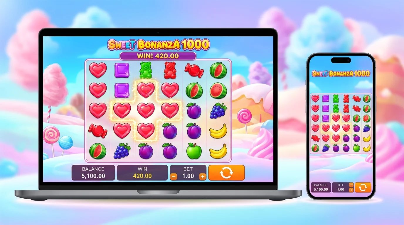 O que é o Sweet Bonanza 1000 SlotM mid image